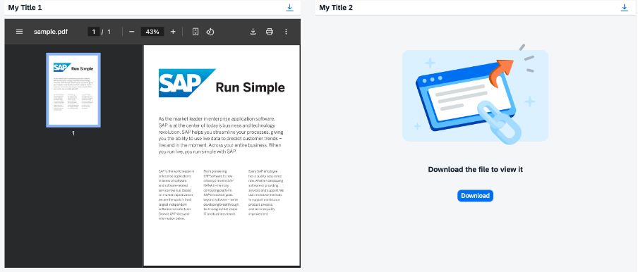 PDF Viewer Example