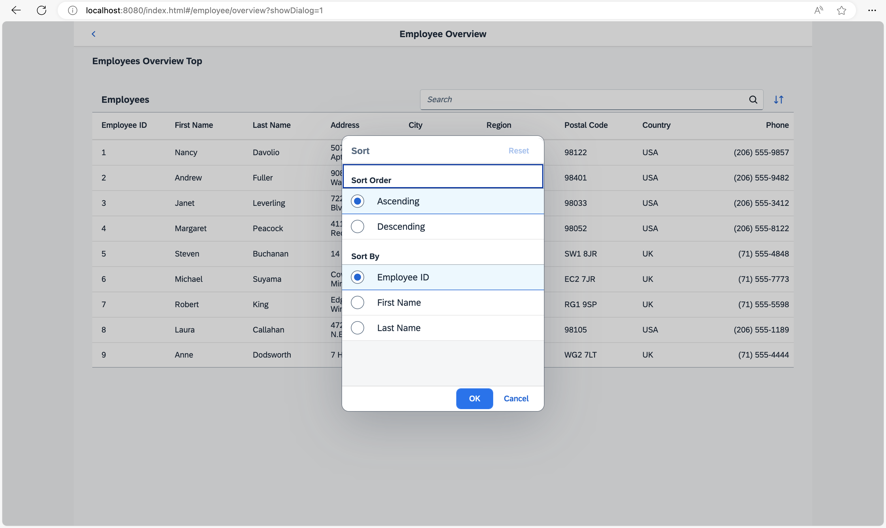 Bookmark for a dialog Bookmark for a dialog