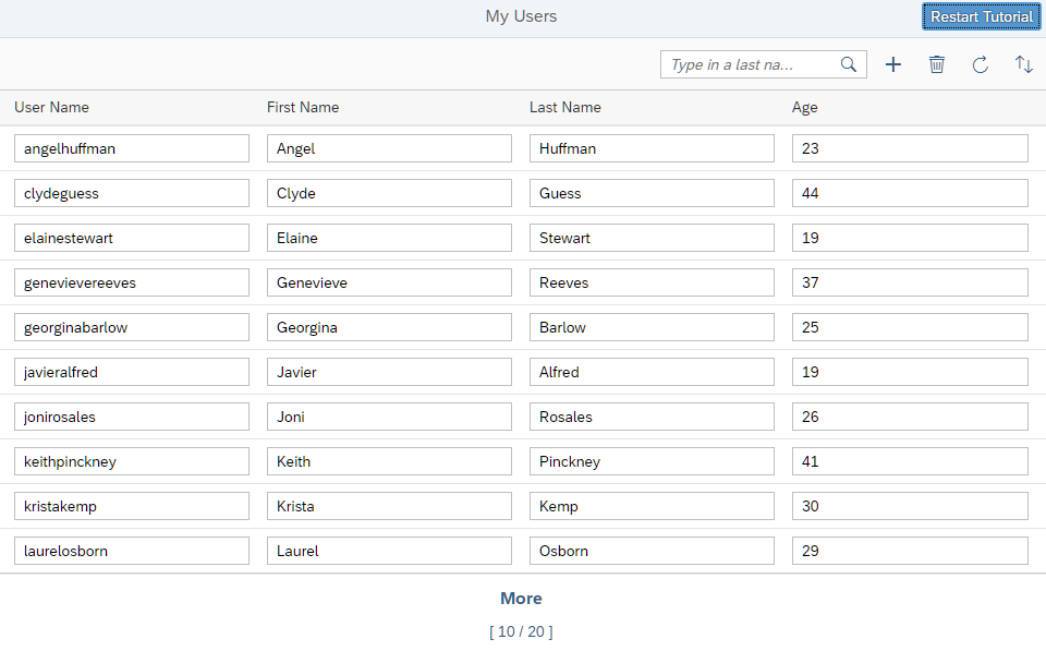 Final OData V4 application with create / edit / delete capabilities